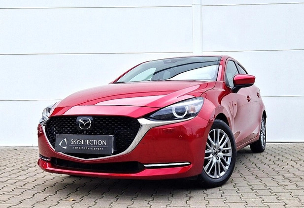 Mazda 2 cena 74900 przebieg: 10568, rok produkcji 2021 z Wieluń małe 232